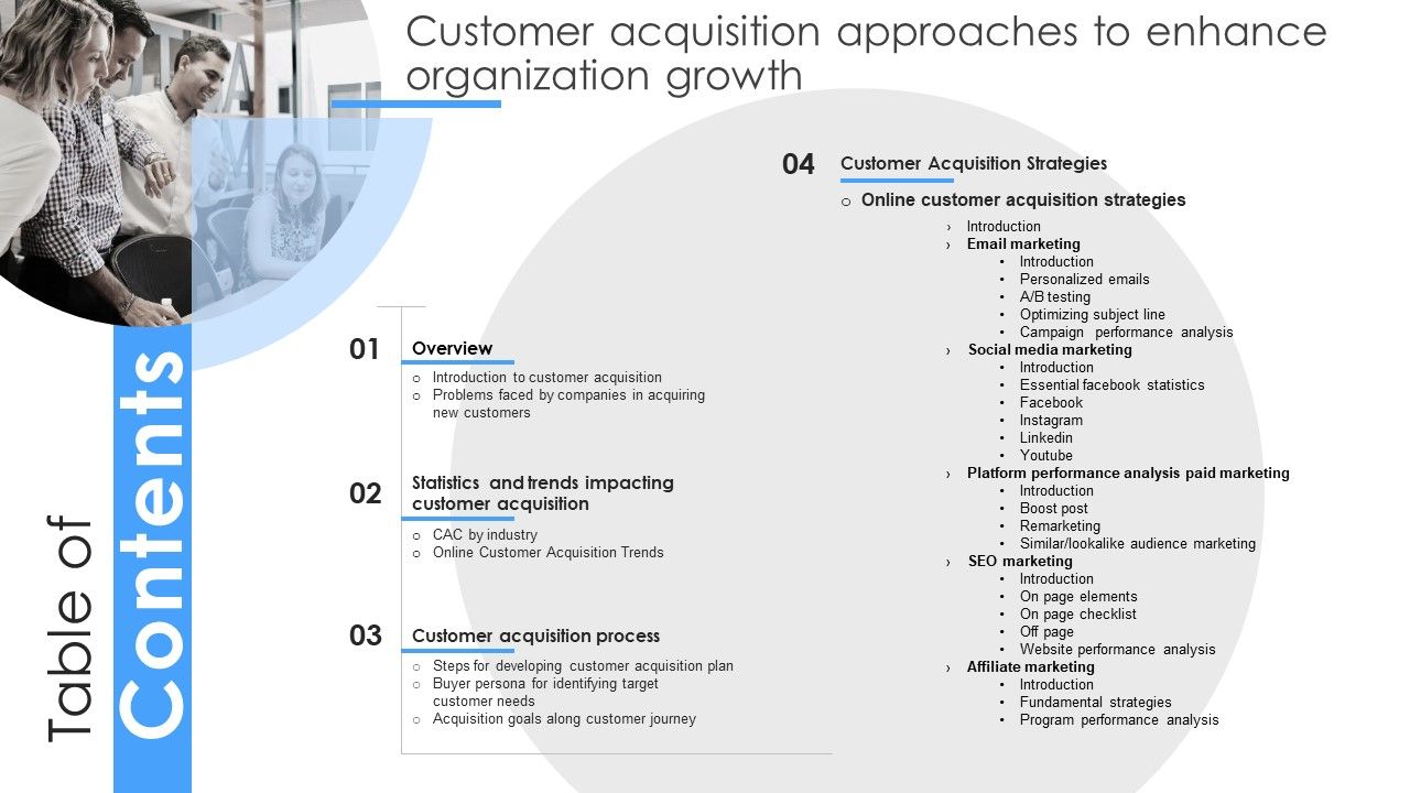 Table_Of_Contents_Customer_Acquisition_Approaches_To_Enhance_Organization_Growth_Graphics_PDF_Slide_1.jpg