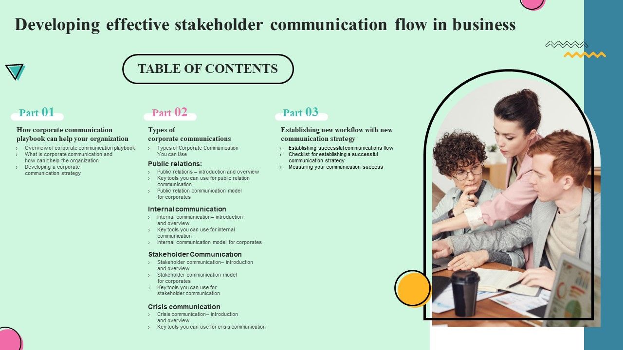 Table_Of_Contents_Developing_Effective_Stakeholder_Communication_Flow_In_Business_Themes_PDF_Slide_1.jpg