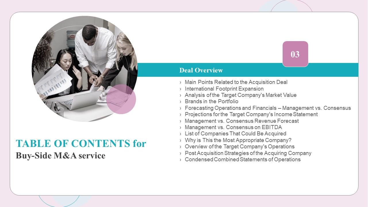 Table_Of_Contents_For_Buy_Side_M_And_A_Service_Ppt_Ideas_Example_File_PDF_Slide_1.jpg