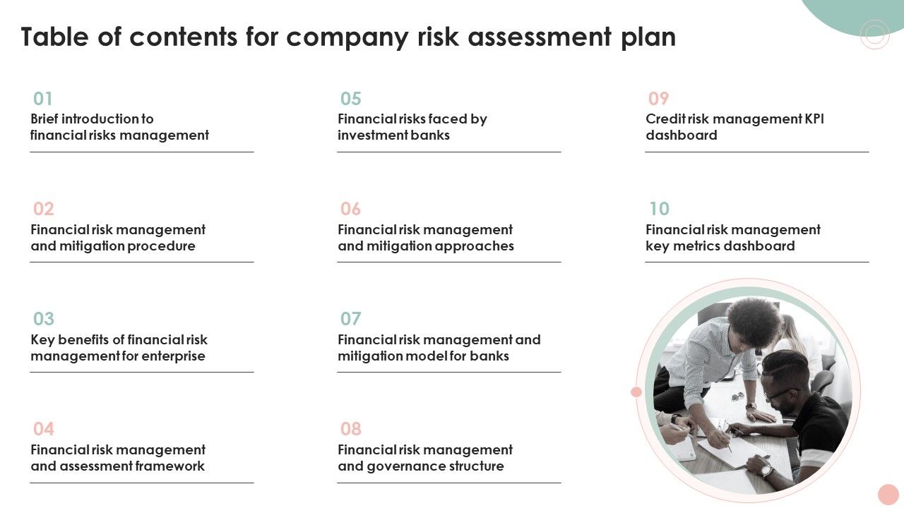 Table_Of_Contents_For_Company_Risk_Assessment_Plan_Portrait_PDF_Slide_1.jpg