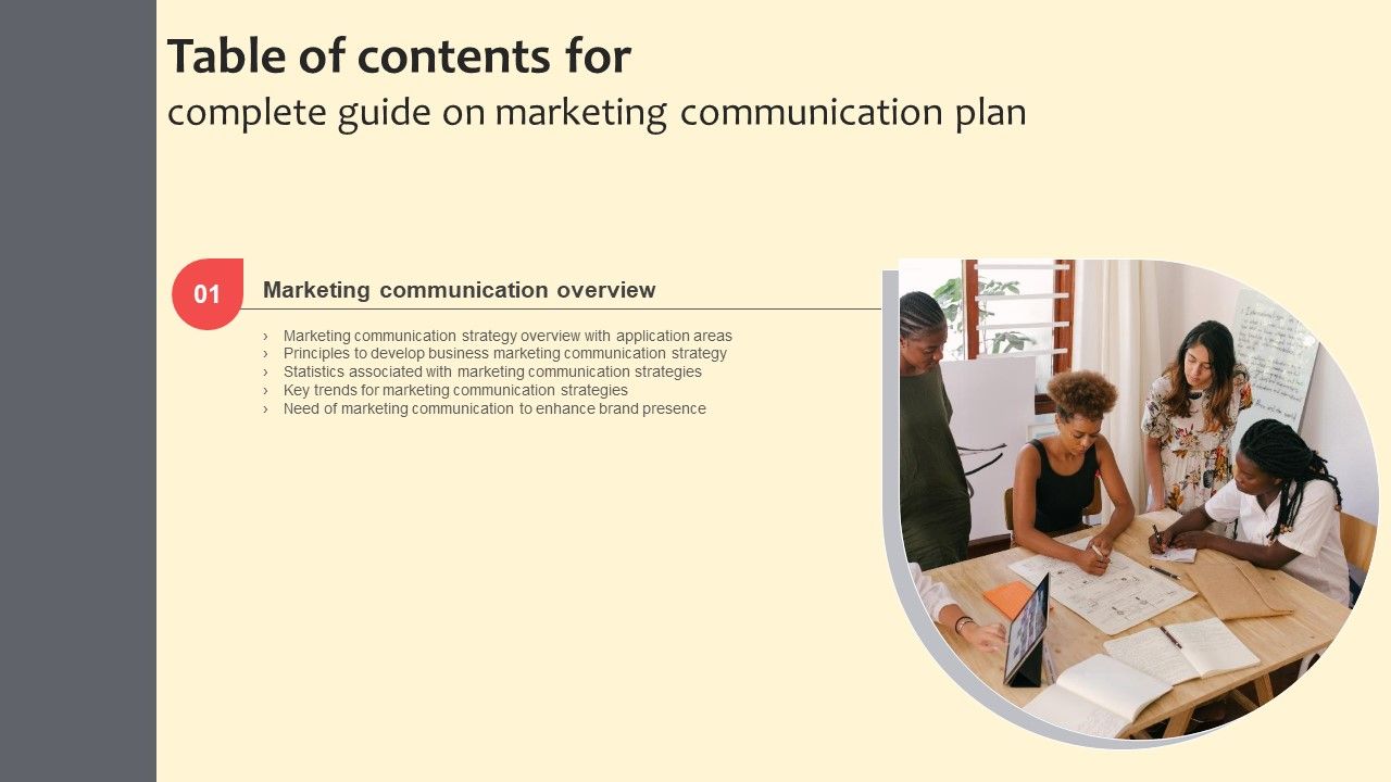 Table_Of_Contents_For_Complete_Guide_On_Marketing_Communication_Plan_Designs_PDF_Slide_1.jpg