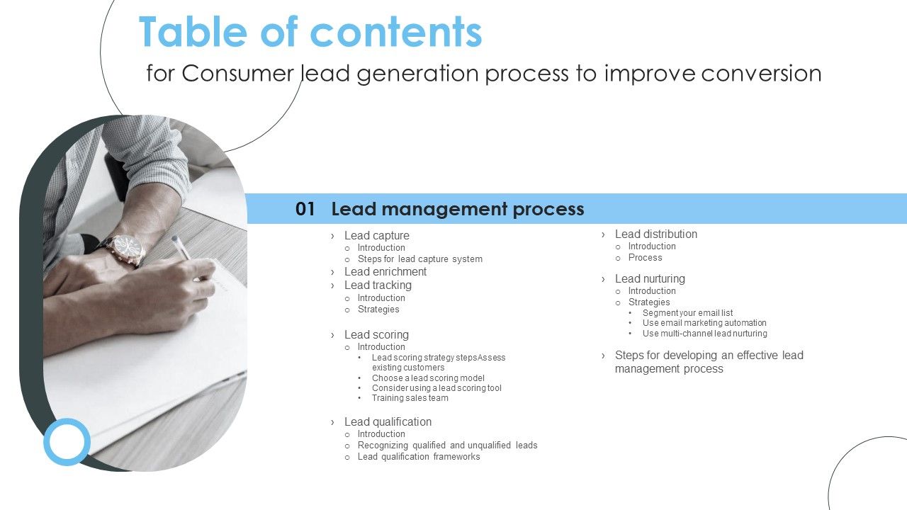 Table_Of_Contents_For_Consumer_Lead_Generation_Process_To_Improve_Conversion_Microsoft_PDF_Slide_1.jpg