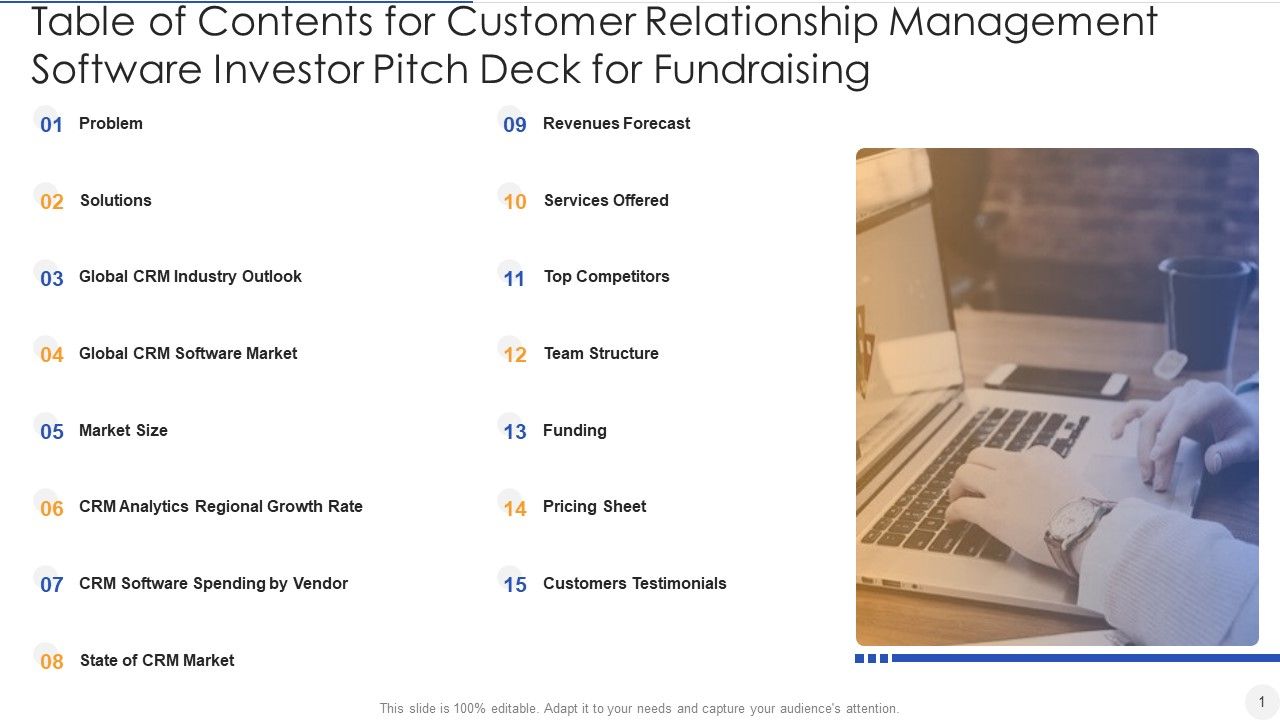 Table_Of_Contents_For_Customer_Relationship_Management_Software_Investor_Pitch_Deck_For_Fundraising_Elements_PDF_Slide_1.jpg