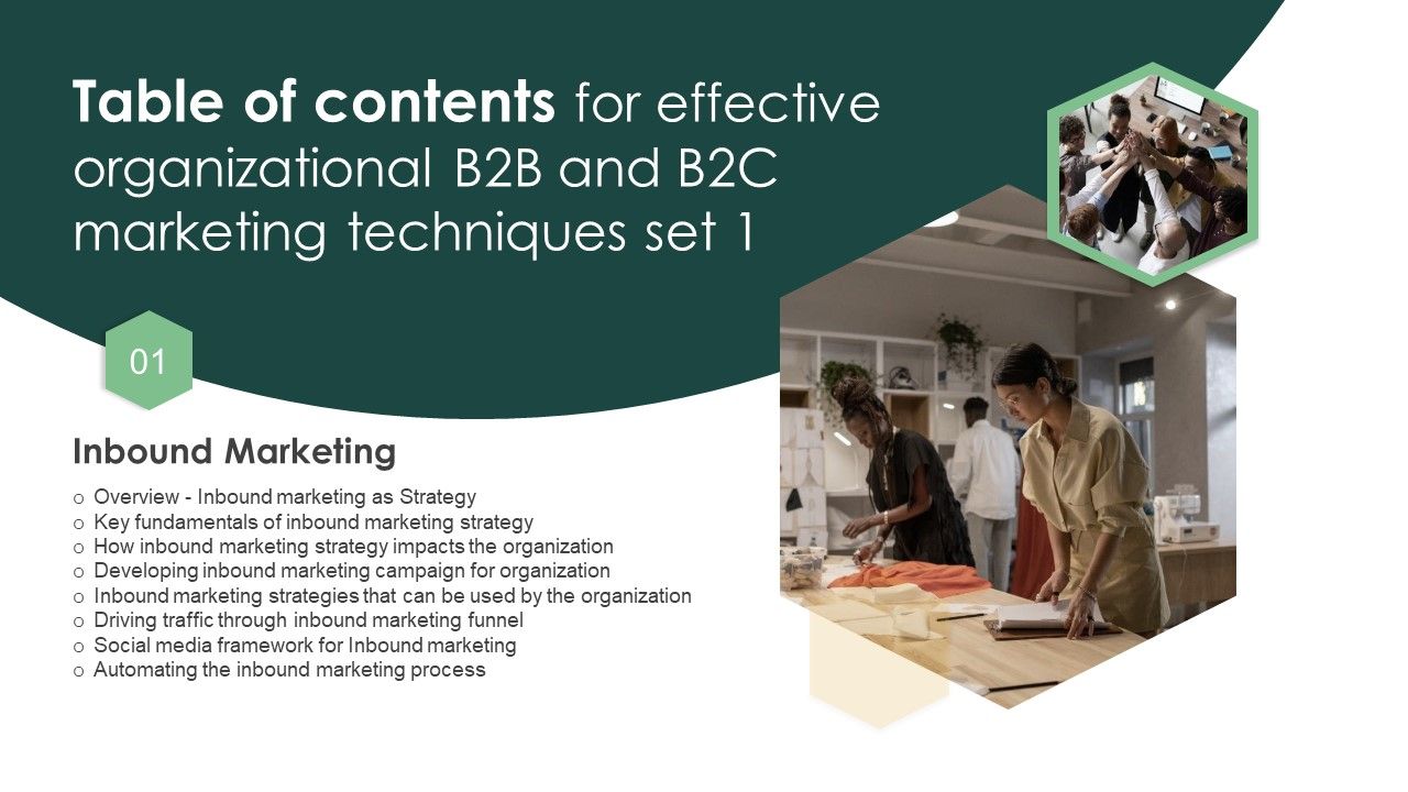 Table_Of_Contents_For_Effective_Organizational_B2B_And_B2C_Marketing_Techniques_Set_Slides_PDF_Slide_1.jpg