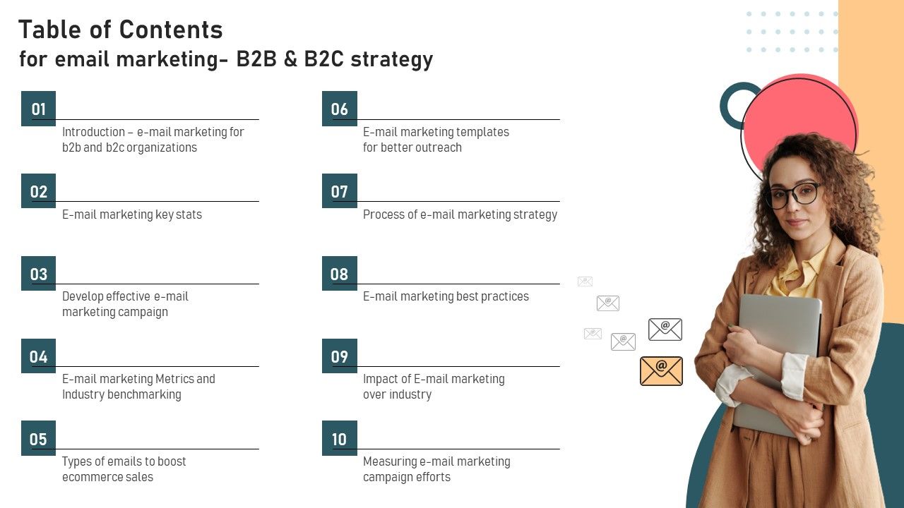 Table_Of_Contents_For_Email_Marketing_B2B_And_B2C_Strategy_Slides_PDF_Slide_1.jpg