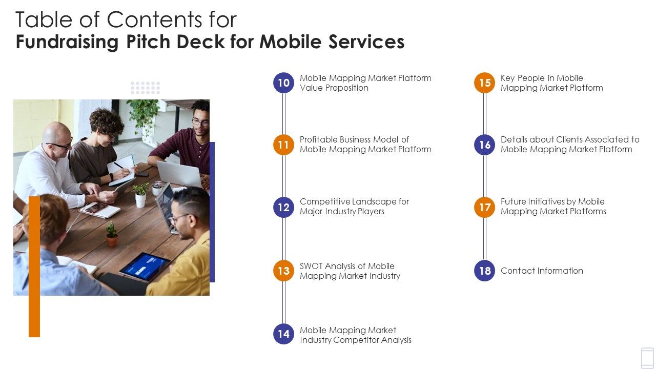 Table_Of_Contents_For_Fundraising_Pitch_Deck_For_Mobile_Services_Platform_Topics_PDF_Slide_1.jpg