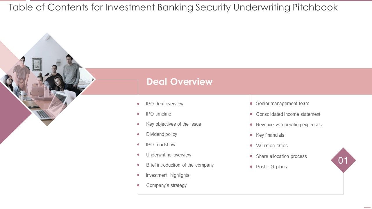 Table_Of_Contents_For_Investment_Banking_Security_Underwriting_Pitchbook_Slide_Background_PDF_Slide_1.jpg