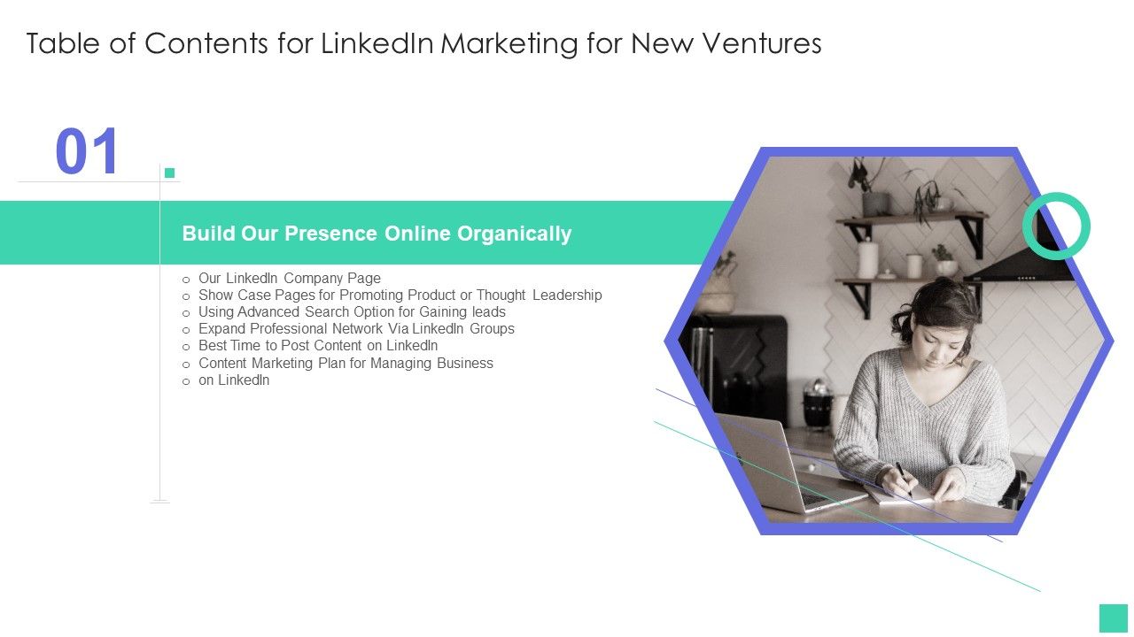 Table_Of_Contents_For_Linkedin_Marketing_For_New_Ventures_Guidelines_PDF_Slide_1.jpg