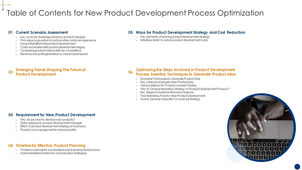 Table_Of_Contents_For_New_Product_Development_Process_Optimization_Professional_PDF_Slide_1.jpg