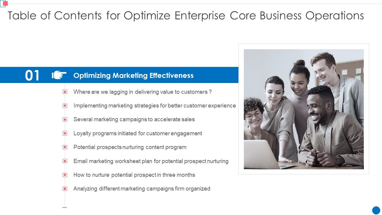 Table_Of_Contents_For_Optimize_Enterprise_Core_Business_Operations_Formats_PDF_Slide_1.jpg