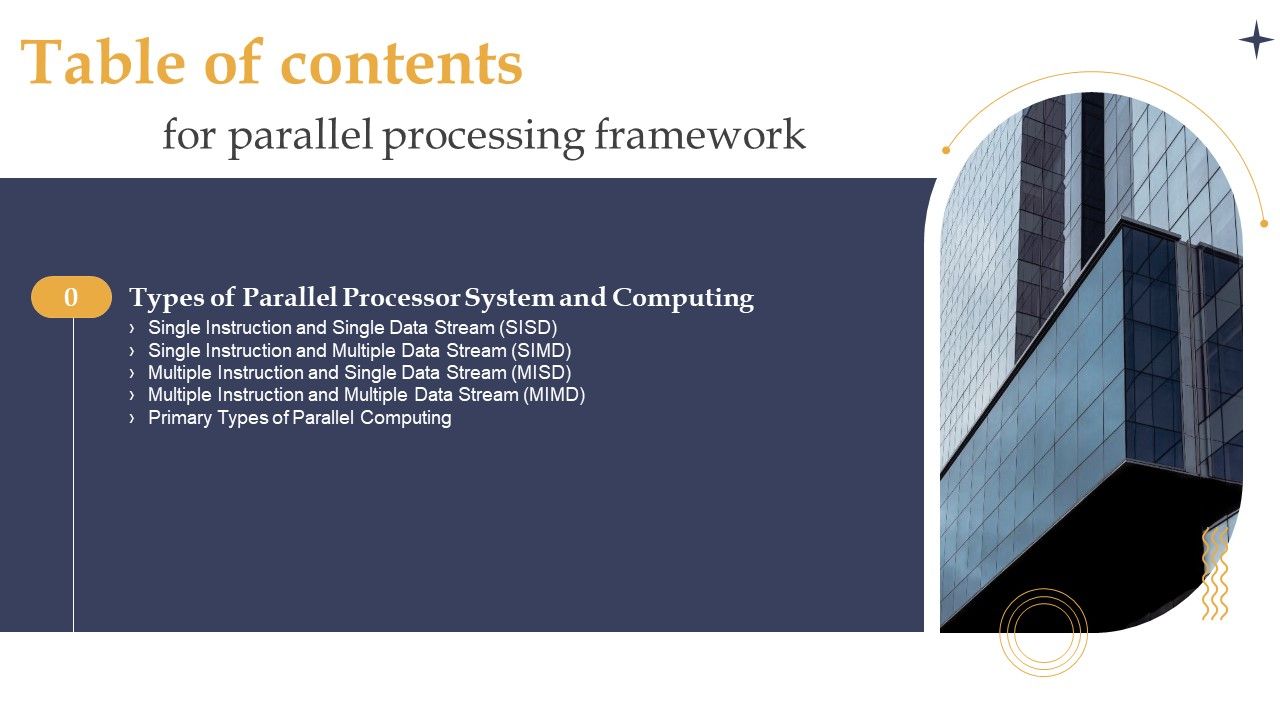 Table_Of_Contents_For_Parallel_Processing_Framework_Data_Ppt_PowerPoint_Presentation_File_Styles_PDF_Slide_1.jpg