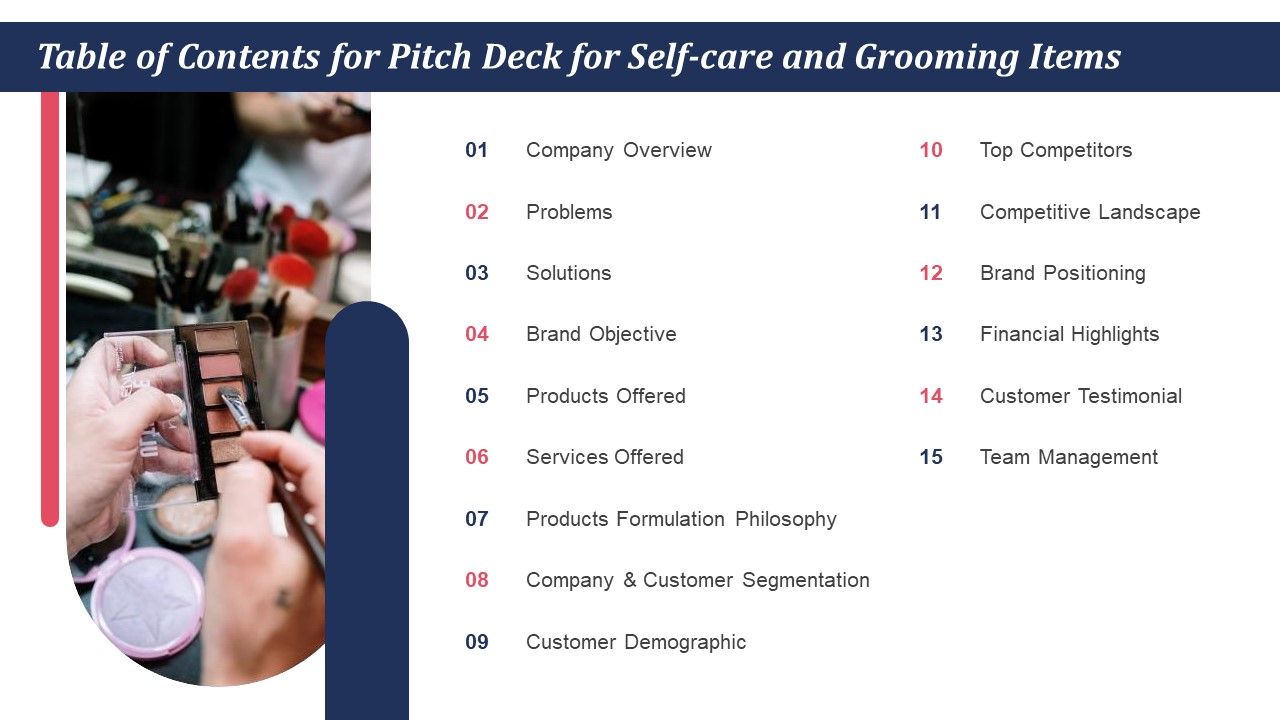 Table_Of_Contents_For_Pitch_Deck_For_Self_Care_And_Grooming_Items_Ppt_Summary_Example_PDF_Slide_1.jpg