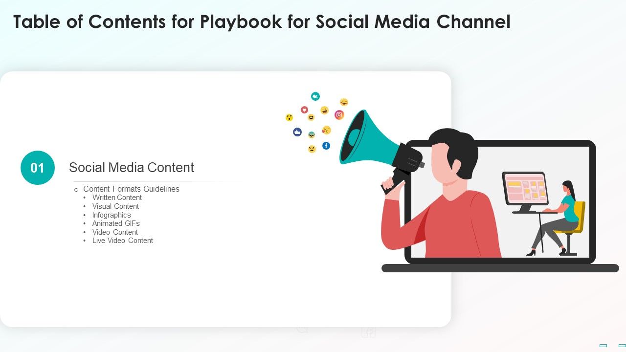 Table_Of_Contents_For_Playbook_For_Social_Media_Channel_Infographics_Topics_PDF_Slide_1.jpg