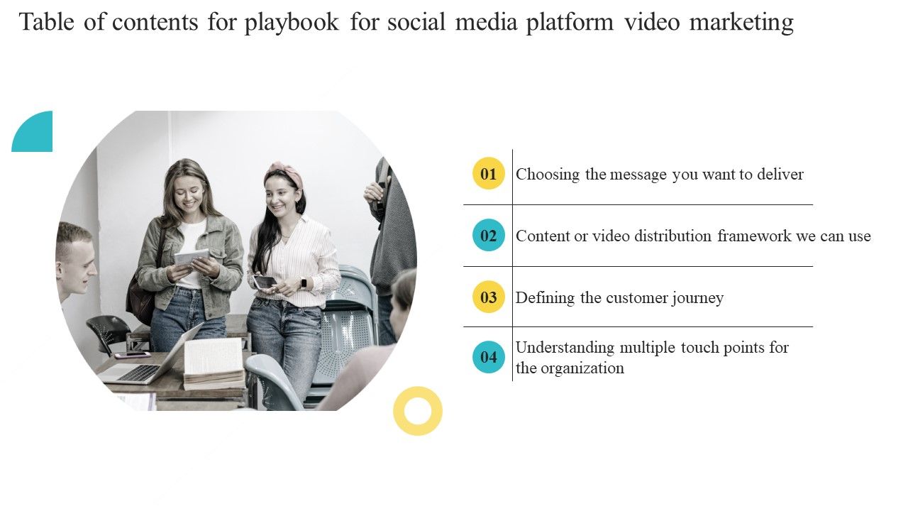 Table_Of_Contents_For_Playbook_For_Social_Media_Platform_Video_Marketing_Slide_Brochure_PDF_Slide_1.jpg