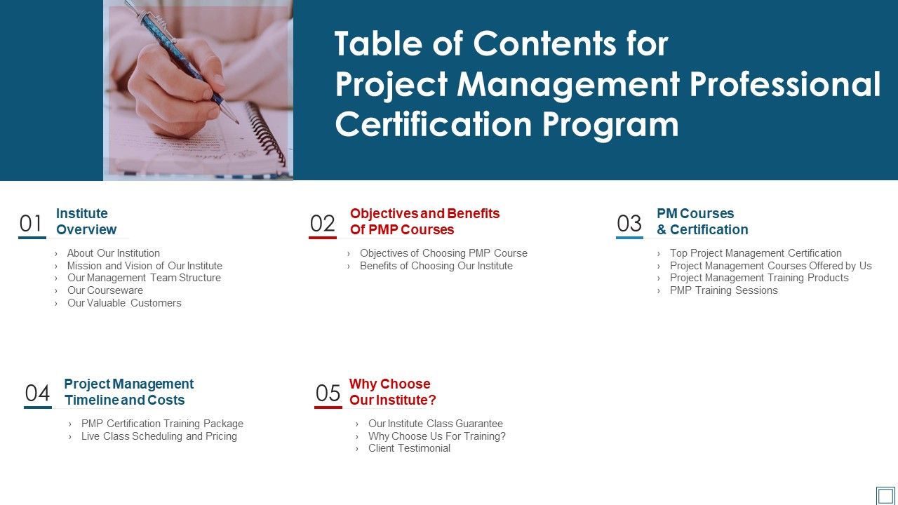 Table_Of_Contents_For_Project_Management_Professional_Certification_Program_Formats_PDF_Slide_1.jpg