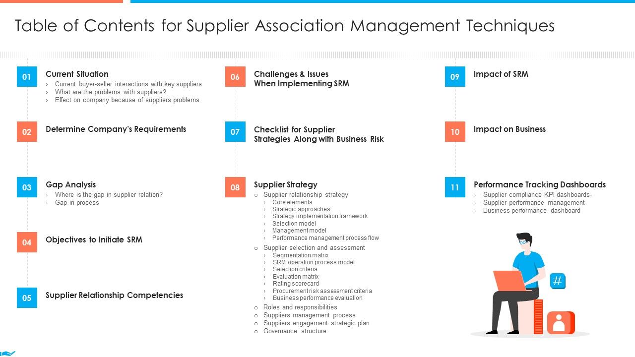 Table_Of_Contents_For_Supplier_Association_Management_Techniques_Graphics_PDF_Slide_1.jpg