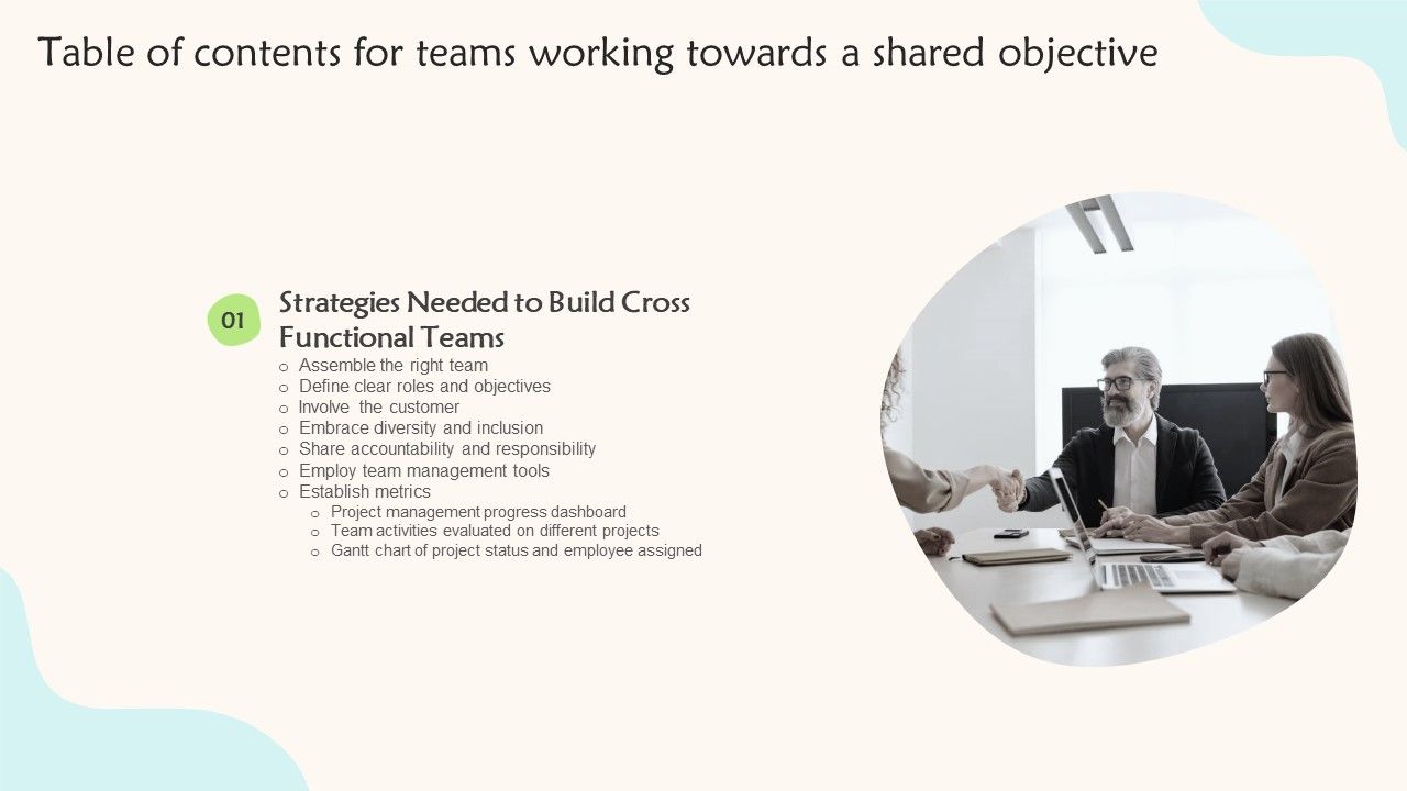 Table_Of_Contents_For_Teams_Working_Towards_A_Shared_Objective_Slide_Graphics_PDF_Slide_1.jpg