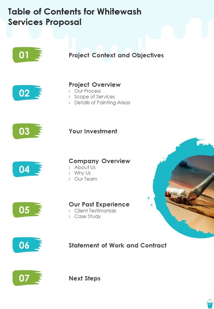 Table_Of_Contents_For_Whitewash_Services_Proposal_One_Pager_Sample_Example_Document_Slide_1.jpg