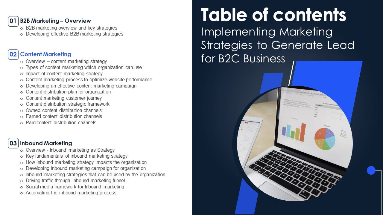 Table_Of_Contents_Implementing_Marketing_Strategies_To_Generate_Lead_For_B2C_Business_Mockup_PDF_Slide_1.jpg