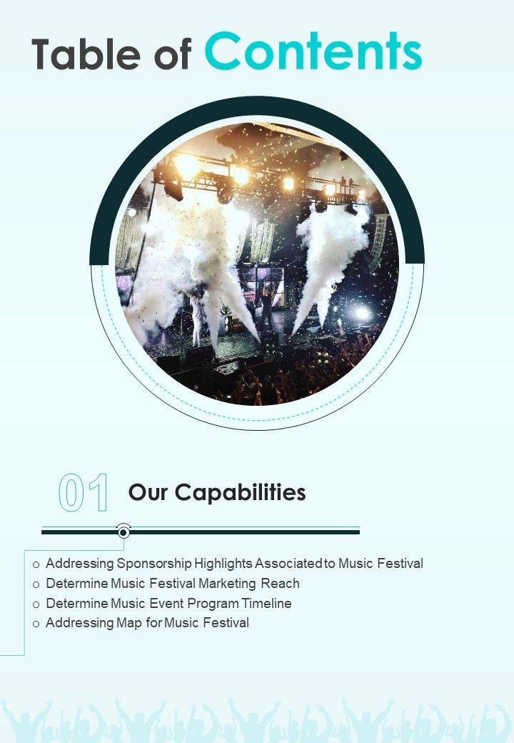Table_Of_Contents_Proposal_For_Music_Festival_Investment_One_Pager_Sample_Example_Document_Slide_1.jpg
