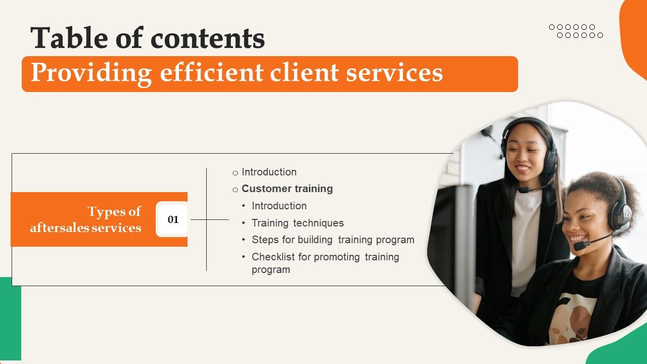 Table_Of_Contents_Providing_Efficient_Client_Services_Structure_PDF_Slide_1.jpg