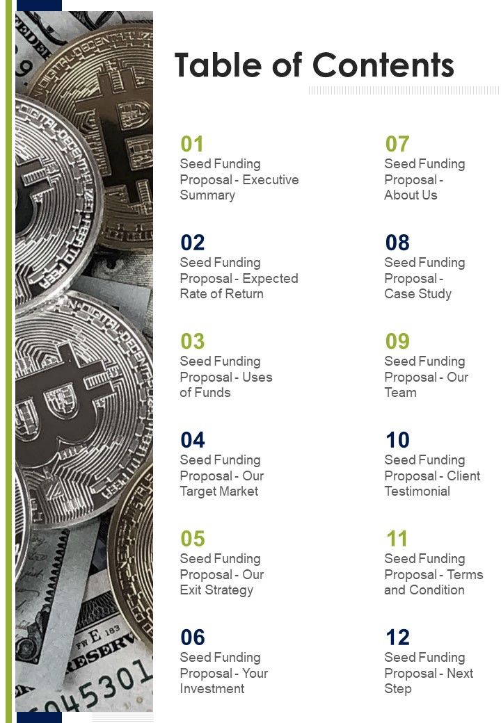 Table_Of_Contents_Seed_Capital_Synonym_Proposal_One_Pager_Sample_Example_Document_Slide_1.jpg