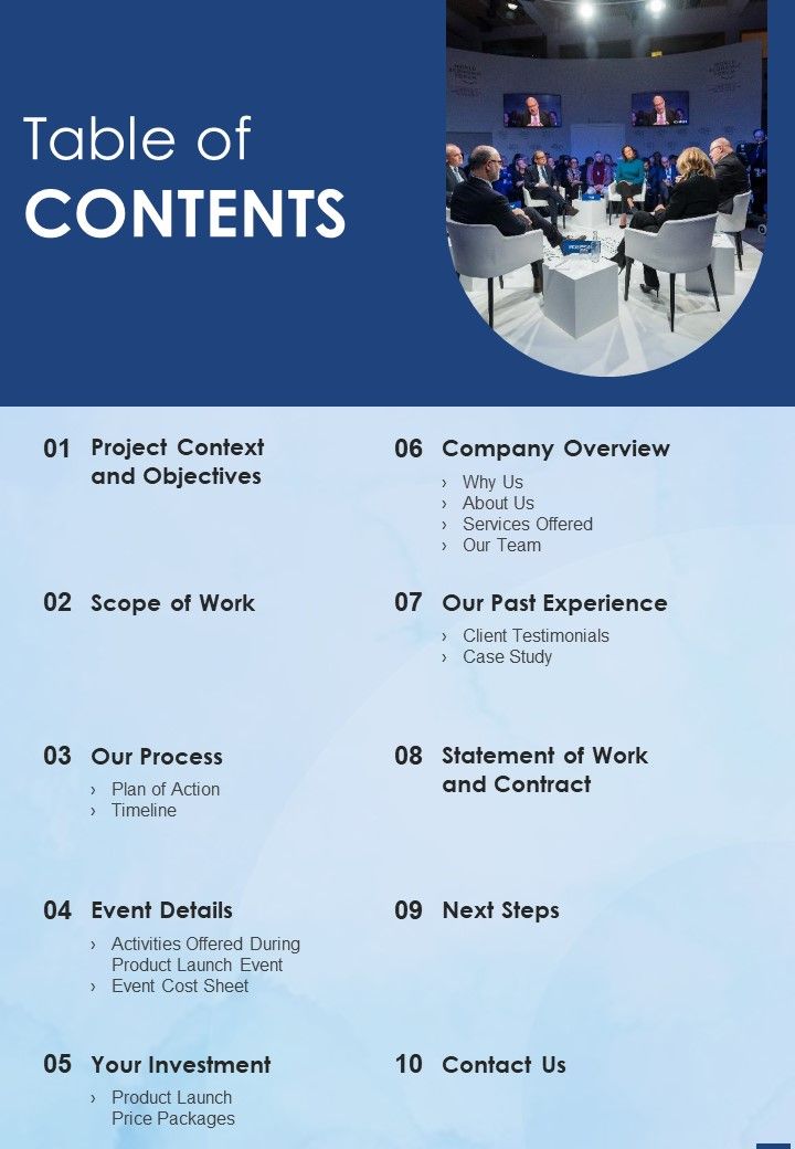 Table_Of_Contents_Strategic_Plan_For_Effective_Product_Roll_Out_Event_One_Pager_Sample_Example_Document_Slide_1.jpg
