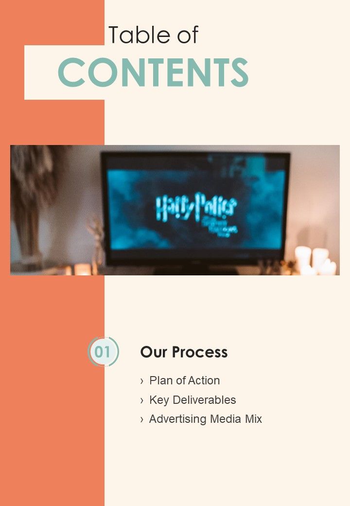 Table_Of_Contents_Television_Commercial_Service_Proposal_One_Pager_Sample_Example_Document_Slide_1.jpg