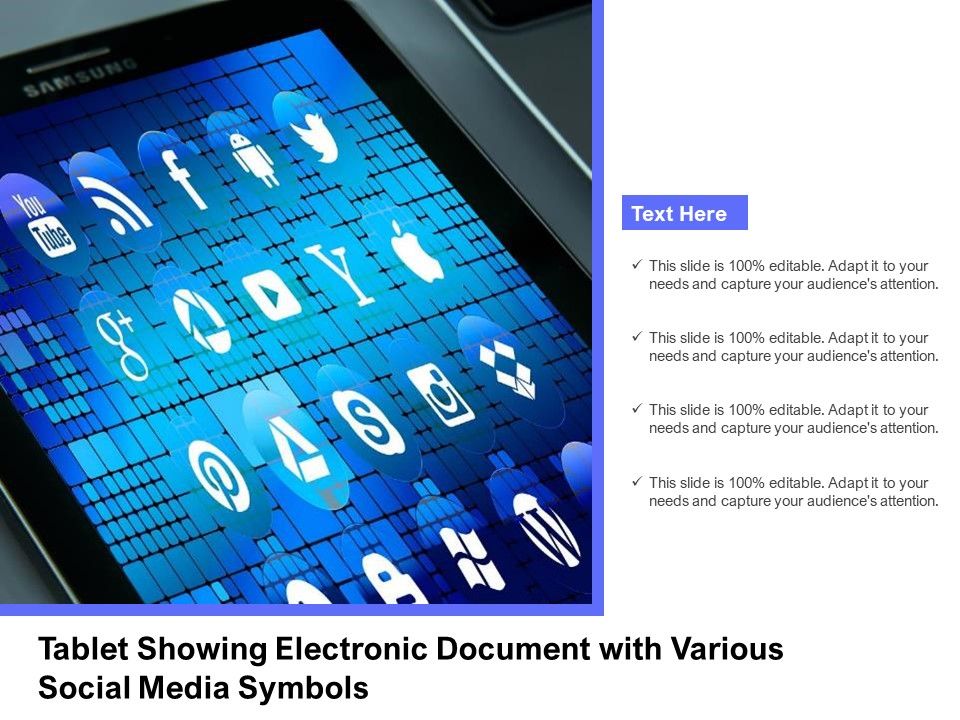 Tablet_Showing_Electronic_Document_With_Various_Social_Media_Symbols_Ppt_PowerPoint_Presentation_Gallery_Pictures_PDF_Slide_1.jpg