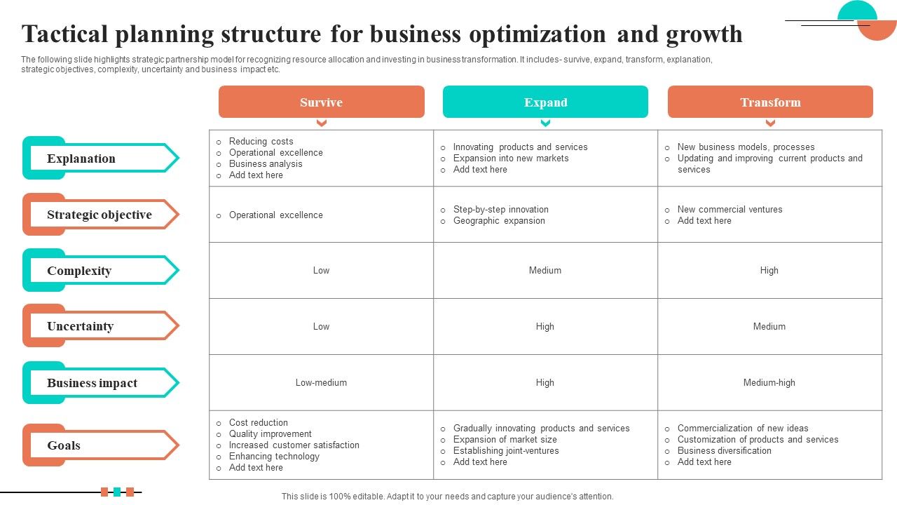 Tactical_Planning_Structure_For_Business_Optimization_And_Growth_Professional_PDF_Slide_1.jpg