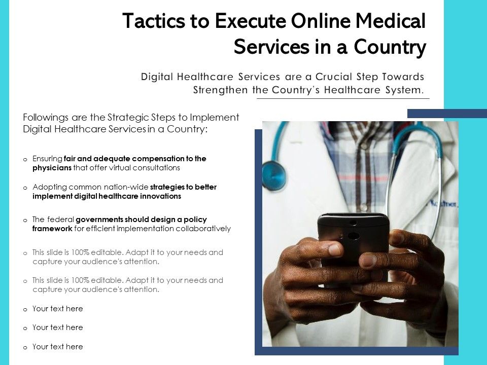 Tactics_To_Execute_Online_Medical_Services_In_A_Country_Ppt_PowerPoint_Presentation_Gallery_Graphics_Tutorials_PDF_Slide_1.jpg
