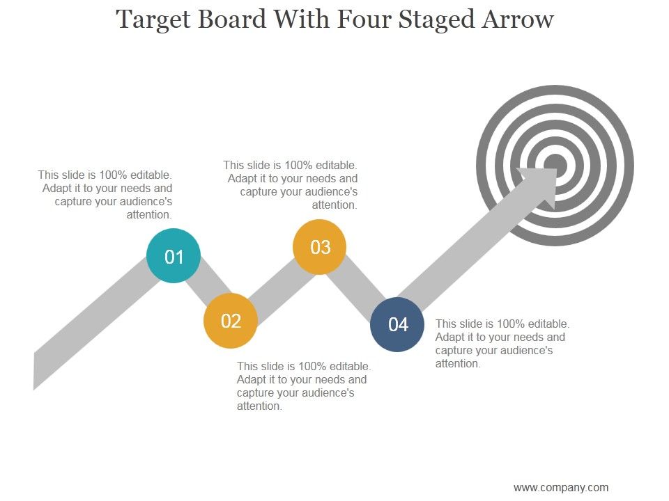 Target_Board_With_Four_Staged_Arrow_Ppt_PowerPoint_Presentation_Show_Slide_1.jpg