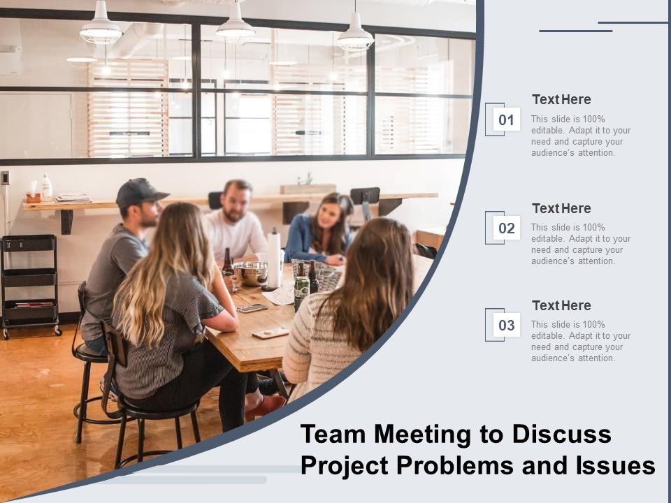 Team_Meeting_To_Discuss_Project_Problems_And_Issues_Ppt_PowerPoint_Presentation_File_Graphics_PDF_Slide_1.jpg
