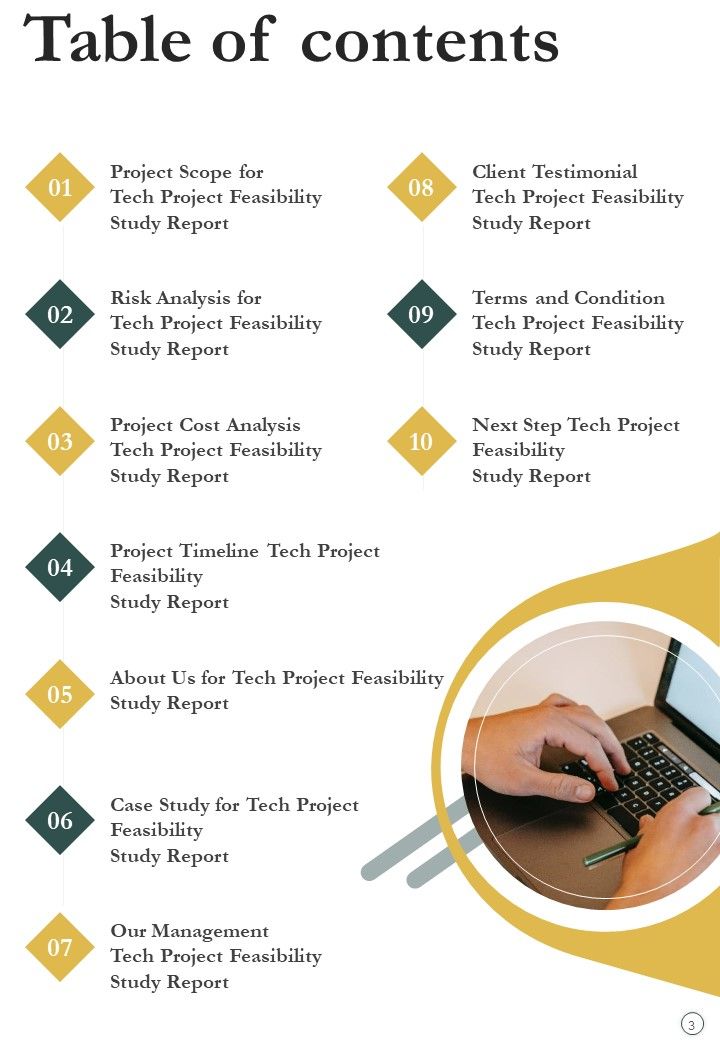 Tech Project Feasibility Study Report Example Document Report Doc Pdf Ppt