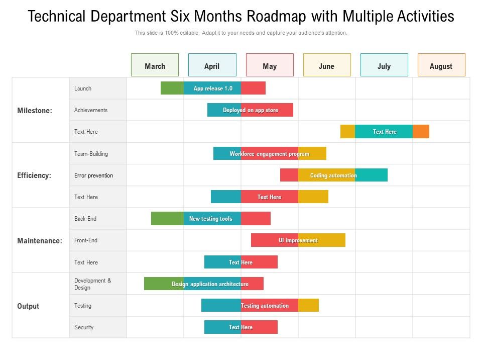 Technical_Department_Six_Months_Roadmap_With_Multiple_Activities_Infographics_Slide_1.jpg