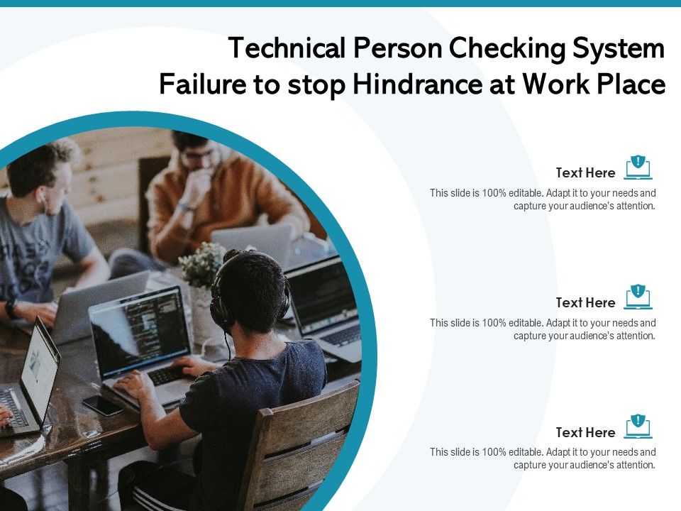 Technical_Person_Checking_System_Failure_To_Stop_Hindrance_At_Work_Place_Ppt_PowerPoint_Presentation_File_Background_PDF_Slide_1.jpg