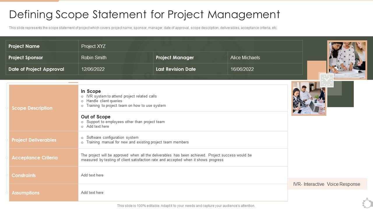 Techniques_For_Timely_Project_Defining_Scope_Statement_For_Project_Management_Graphics_PDF_Slide_1.jpg