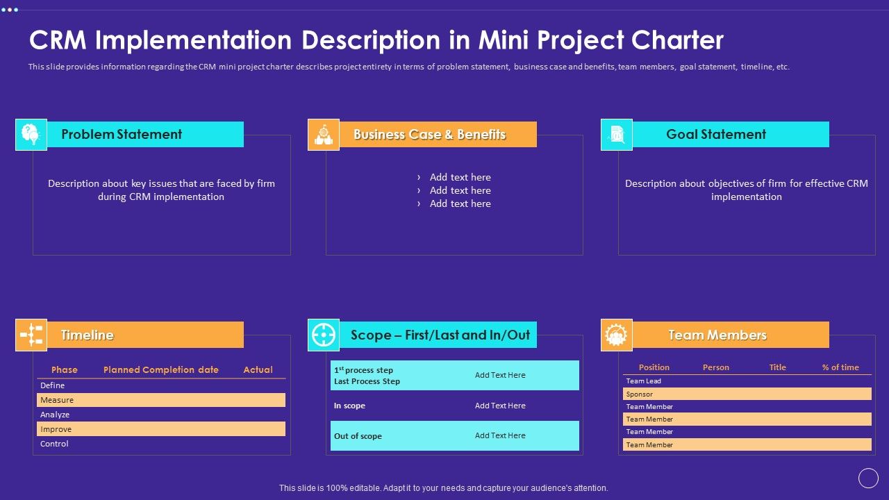Technology_Transformation_Toolkit_To_Enhance_Customer_Service_CRM_Implementation_Description_In_Mini_Project_Charter_Portrait_PDF_Slide_1.jpg