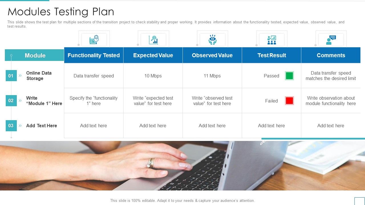 Technology_Upgradation_Action_Plan_Modules_Testing_Plan_Ppt_Pictures_Portfolio_PDF_Slide_1.jpg
