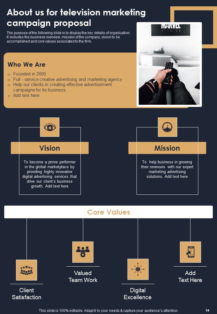 Television Marketing Campaign Proposal Example Document Report Doc Pdf Ppt