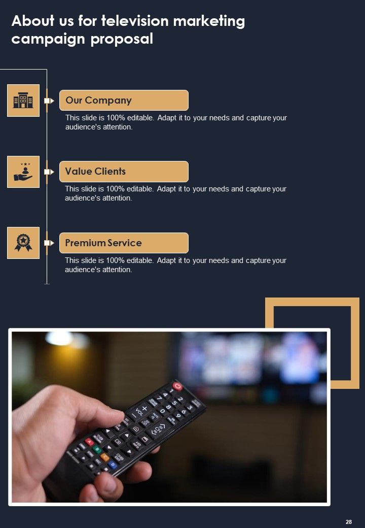 Television Marketing Campaign Proposal Example Document Report Doc Pdf Ppt