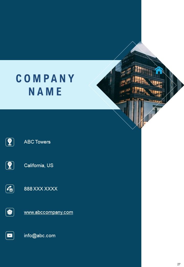 Template For Accounting Organization Yearly Report One Pager Documents