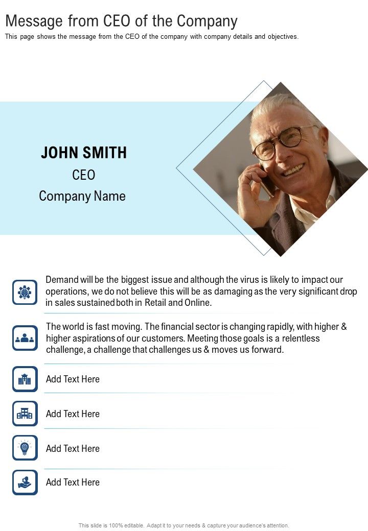 Template For Accounting Organization Yearly Report One Pager Documents