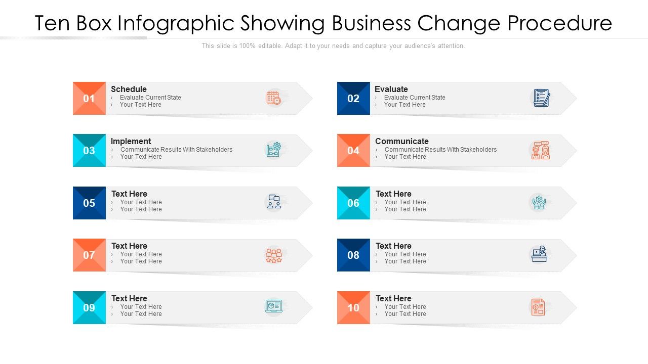 Ten_Box_Infographic_Showing_Business_Change_Procedure_Ppt_PowerPoint_Presentation_File_Picture_PDF_Slide_1.jpg