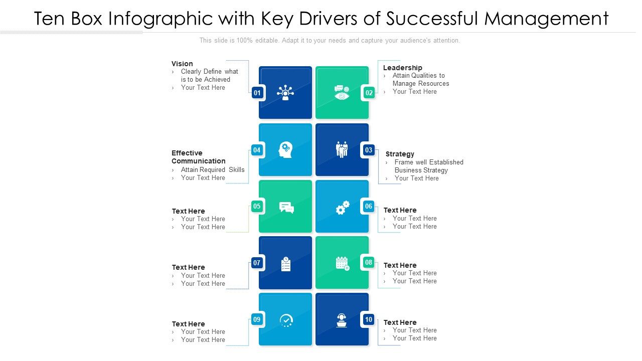 Ten_Box_Infographic_With_Key_Drivers_Of_Successful_Management_Ppt_PowerPoint_Presentation_File_Graphics_Template_PDF_Slide_1.jpg