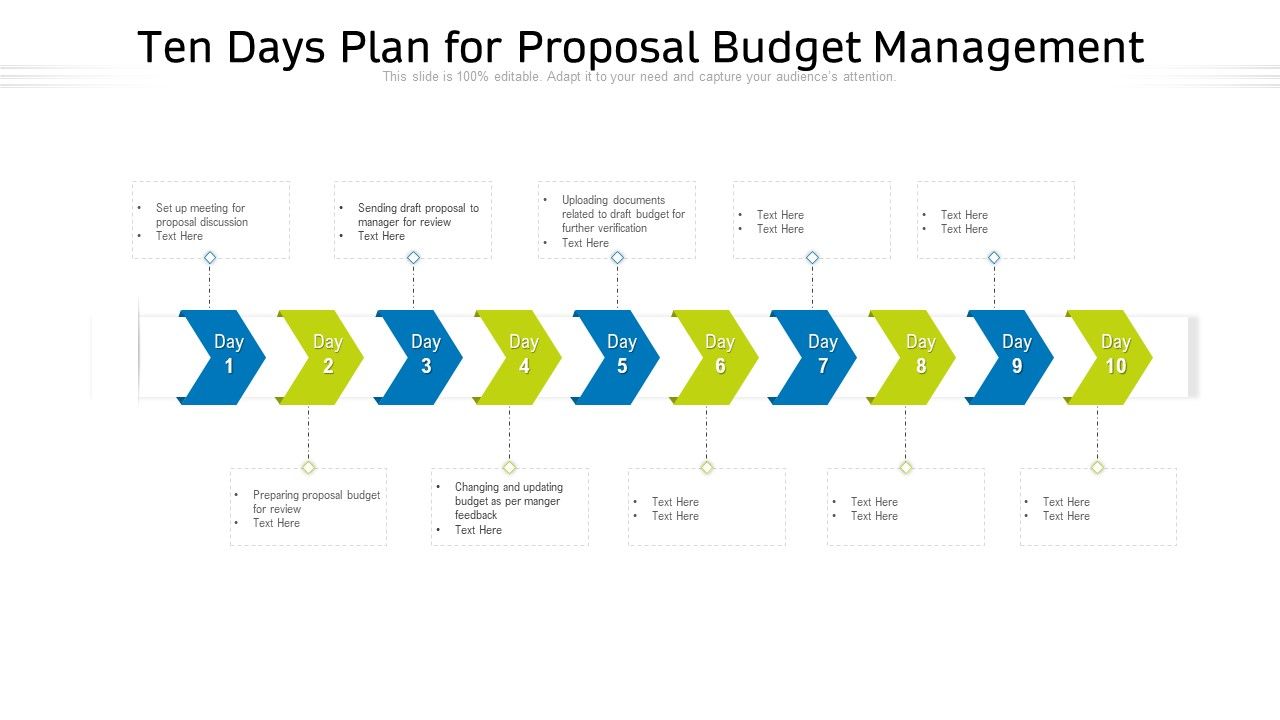 Ten_Days_Plan_For_Proposal_Budget_Management_Ppt_PowerPoint_Presentation_File_Slides_PDF_Slide_1.jpg