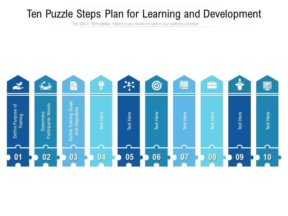 Ten_Puzzle_Steps_Plan_For_Learning_And_Development_Ppt_PowerPoint_Presentation_File_Example_Introduction_Slide_1.jpg