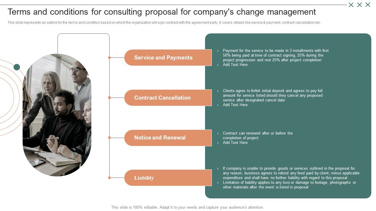 Terms_And_Conditions_For_Consulting_Proposal_For_Companys_Change_Management_Elements_PDF_Slide_1.jpg
