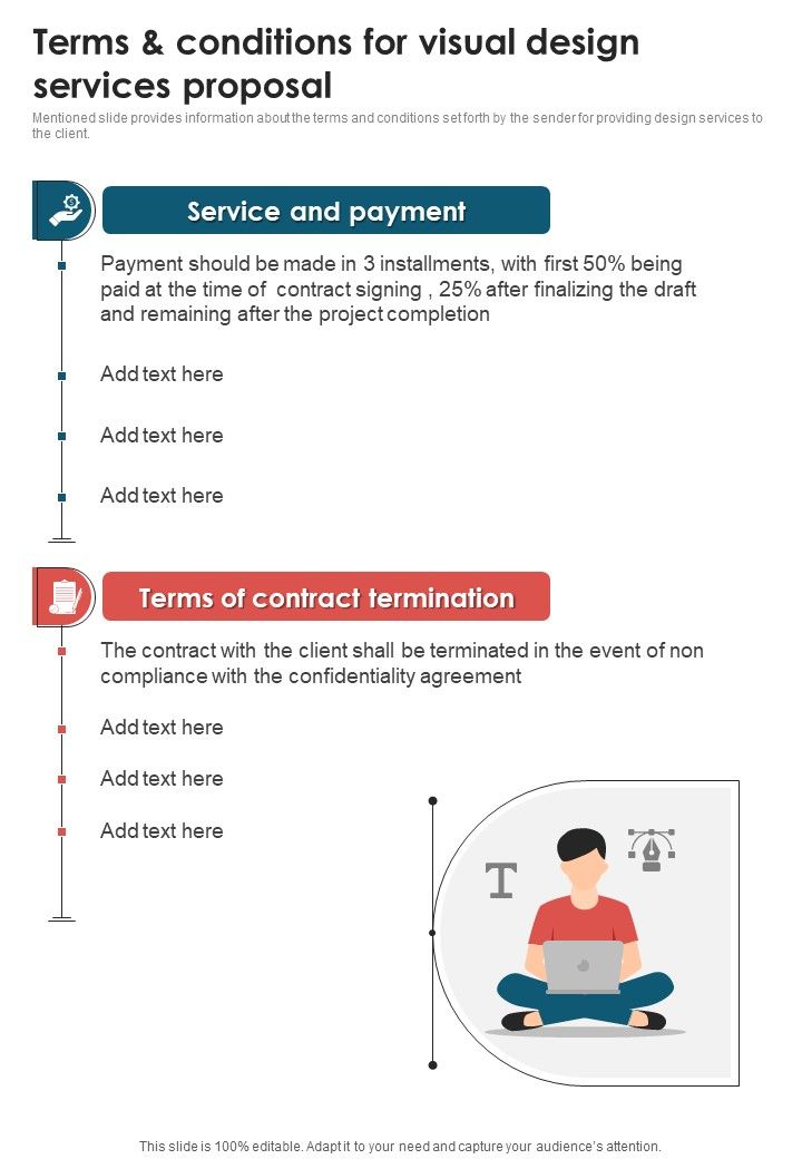 Terms_And_Conditions_For_Visual_Design_Services_Proposal_One_Pager_Sample_Example_Document_Slide_1.jpg