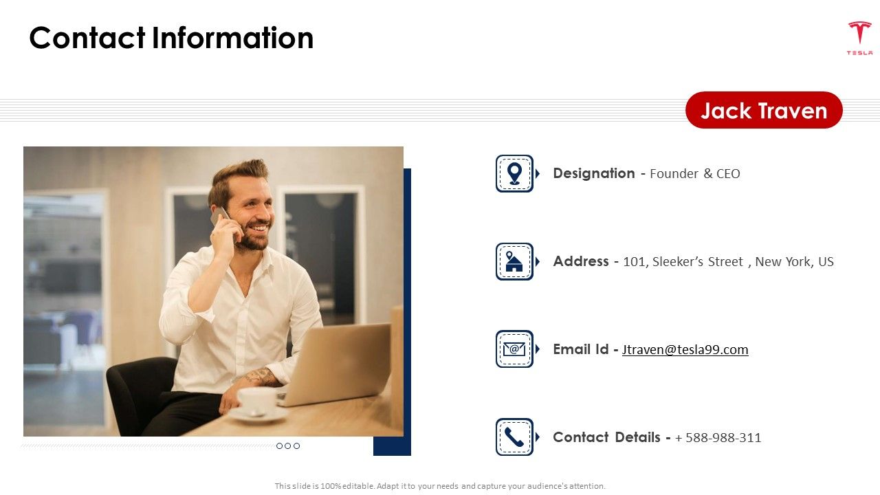 Tesla_Capital_Raising_Elevator_Contact_Information_Ppt_PowerPoint_Presentation_File_Background_Image_PDF_Slide_1.jpg